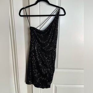 Princess Polly One Shoulder Sparkly Dress